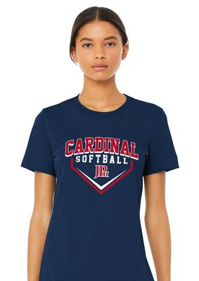JP2 Softball - Arched Plate - Bella+Canvas Ladies