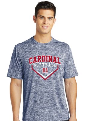 JP2 Softball - Arched Plate - Electric Dri-Fit Short Sleeve