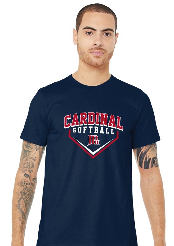 JP2 Softball - Arched Plate - Bella+Canvas Short Sleeve