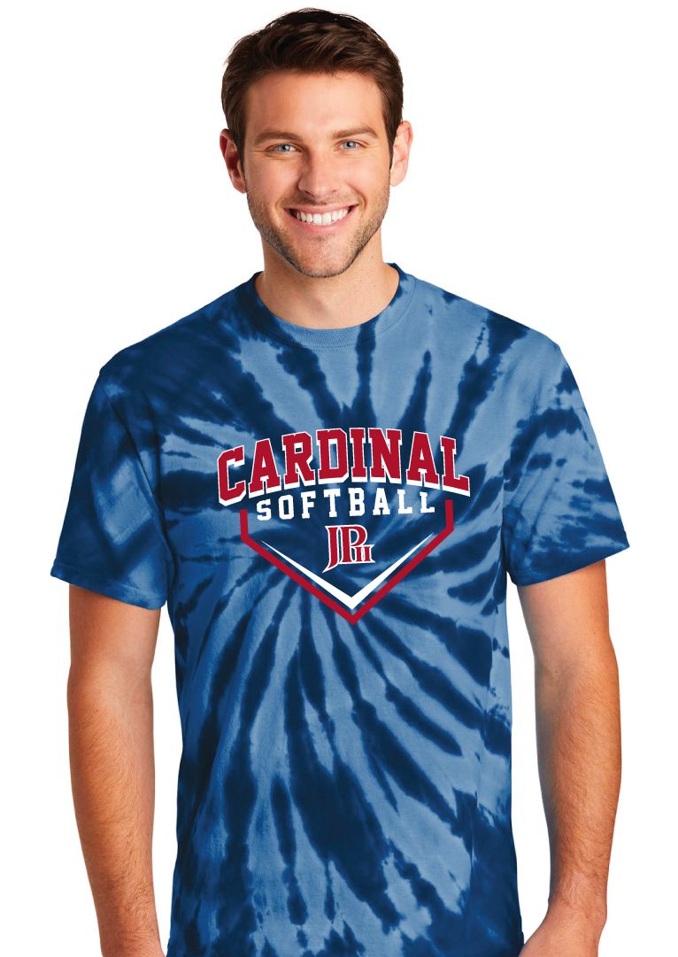 JP2 Softball - Arched Plate - Tie Dye Short Sleeve