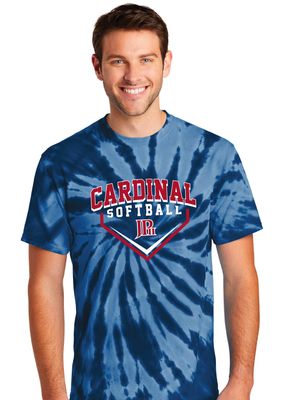 JP2 Softball - Arched Plate - Tie Dye Short Sleeve
