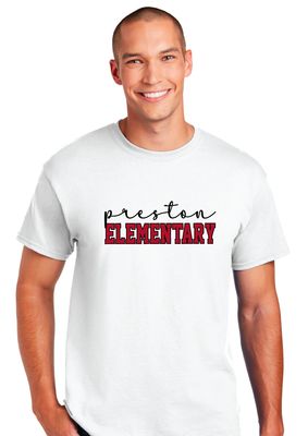 Preston Pride - Script Block - Short Sleeve