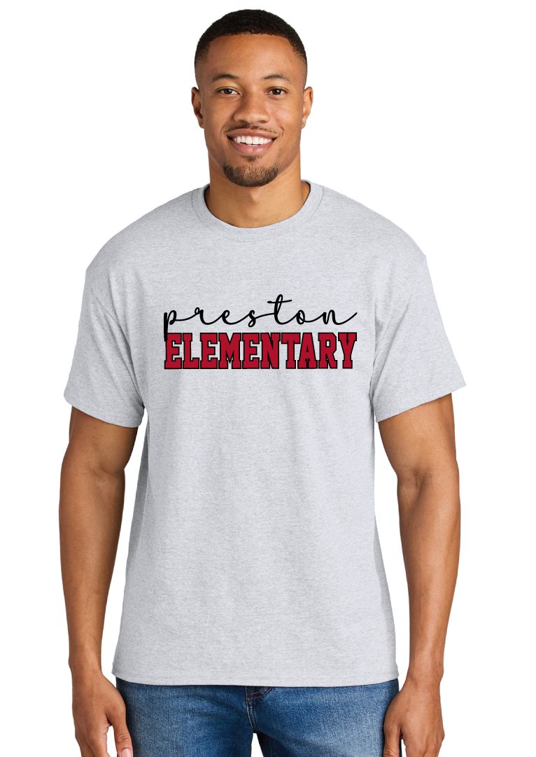 Preston Pride - Script Block - Short Sleeve