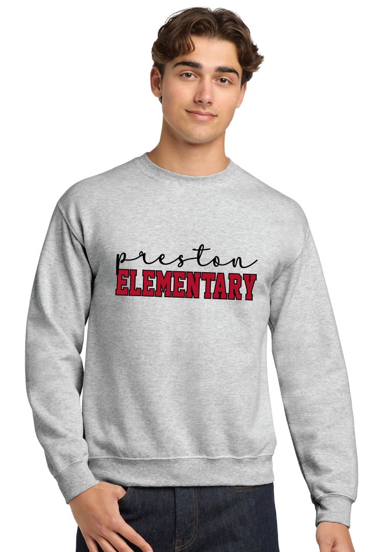 Preston Pride - Script Block - Crew Sweatshirt