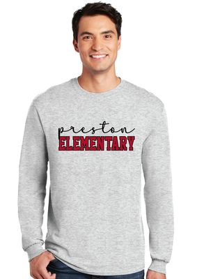 Preston Pride - Script Block - Long Sleeve