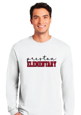 Preston Pride - Script Block - Long Sleeve