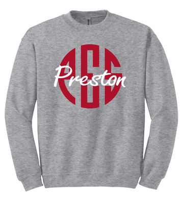 Preston Pride - Monogram - Crew Sweatshirt