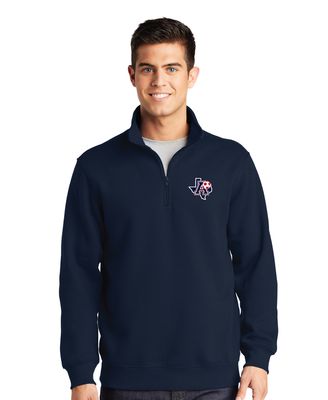 Allen Girls Soccer - 1/4-Zip Sweatshirt