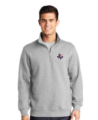 Allen Girls Soccer - 1/4-Zip Sweatshirt