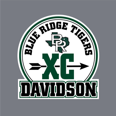 Blue Ridge Tigers - Cross Country Yard Sign