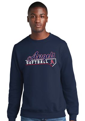 HSAA Softball - Home Plate - Crew Sweatshirt