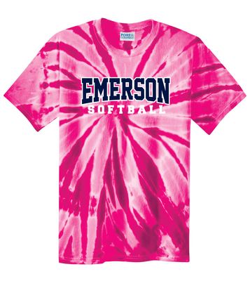 Emerson Softball - Bridge - Tie Dye Short Sleeve