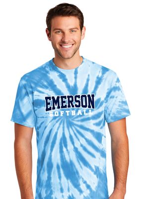 Emerson Softball - Bridge - Tie Dye Short Sleeve