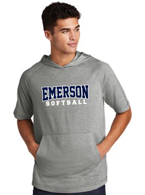 Emerson Softball - Bridge - Short Sleeve Hoodie