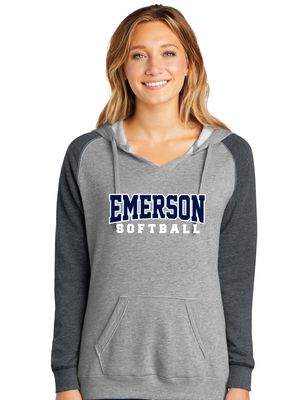 Emerson Softball - Bridge - Lightweight Raglan Hoodie