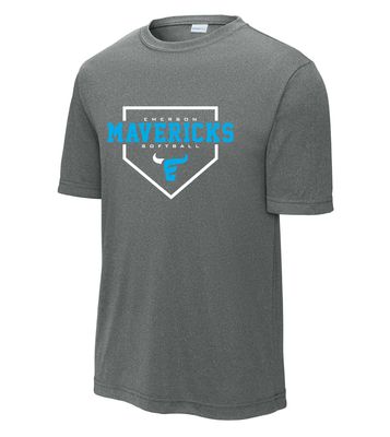 Emerson Softball - Home Plate - Dri-Fit Short Sleeve