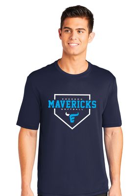 Emerson Softball - Home Plate - Dri-Fit Short Sleeve