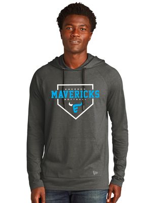 Emerson Softball - Home Plate - Tri Blend Hoodie