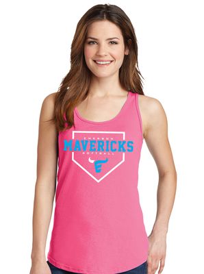 Emerson Softball - Home Plate - Cotton Tank