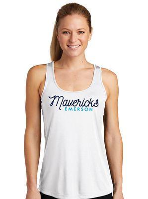 Emerson Softball - Script - Dri-Fit Racerback Tank