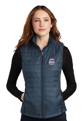 Boyd Basketball - Ladies Packable Puffy Vest