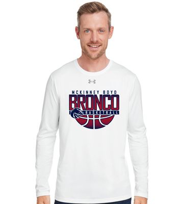 Boyd Girls Basketball - Halftone - Under Armour Men&#39;s Team Tech Long Sleeve