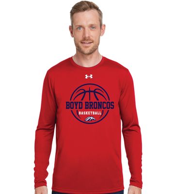 Boyd Boys Basketball - Big Ball - Under Armour Men&#39;s Team Tech Long Sleeve