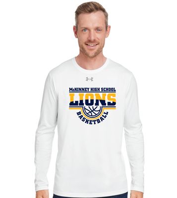 McKinney Basketball - 2-Tone - Under Armour Men&#39;s Team Tech Long Sleeve
