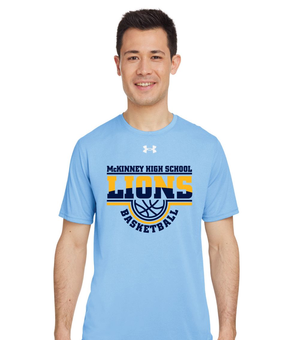 McKinney Basketball - 2-Tone - Under Armour Men&#39;s Team Tech Short Sleeve