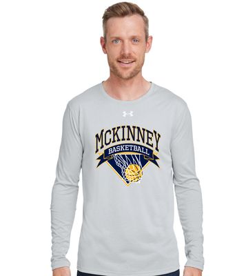McKinney Basketball - Net - Under Armour Men&#39;s Team Tech Long Sleeve