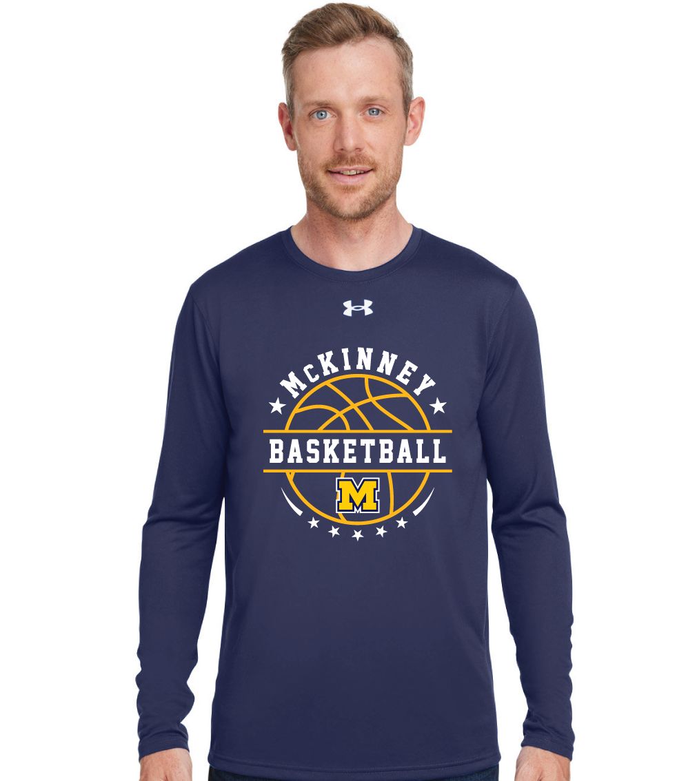 McKinney Basketball - Big Ball - Under Armour Men&#39;s Team Tech Long Sleeve