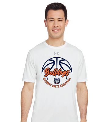 North Basketball - Cursive - Under Armour Men&#39;s Team Tech Short Sleeve