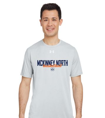 North Basketball - Simple Script - Under Armour Men&#39;s Team Tech Short Sleeve