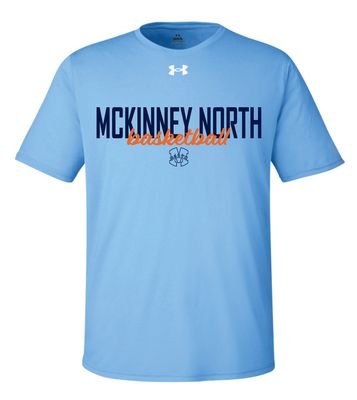 North Basketball - Simple Script - Under Armour Men's Team Tech Short Sleeve