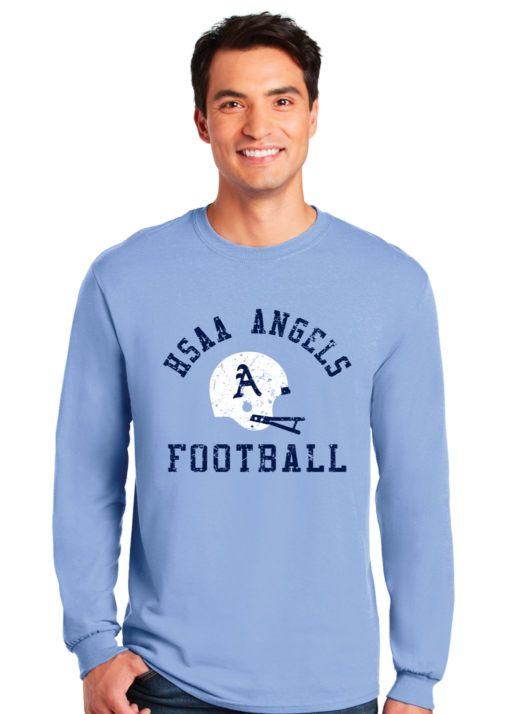 HSAA Football - Old School - Long Sleeve