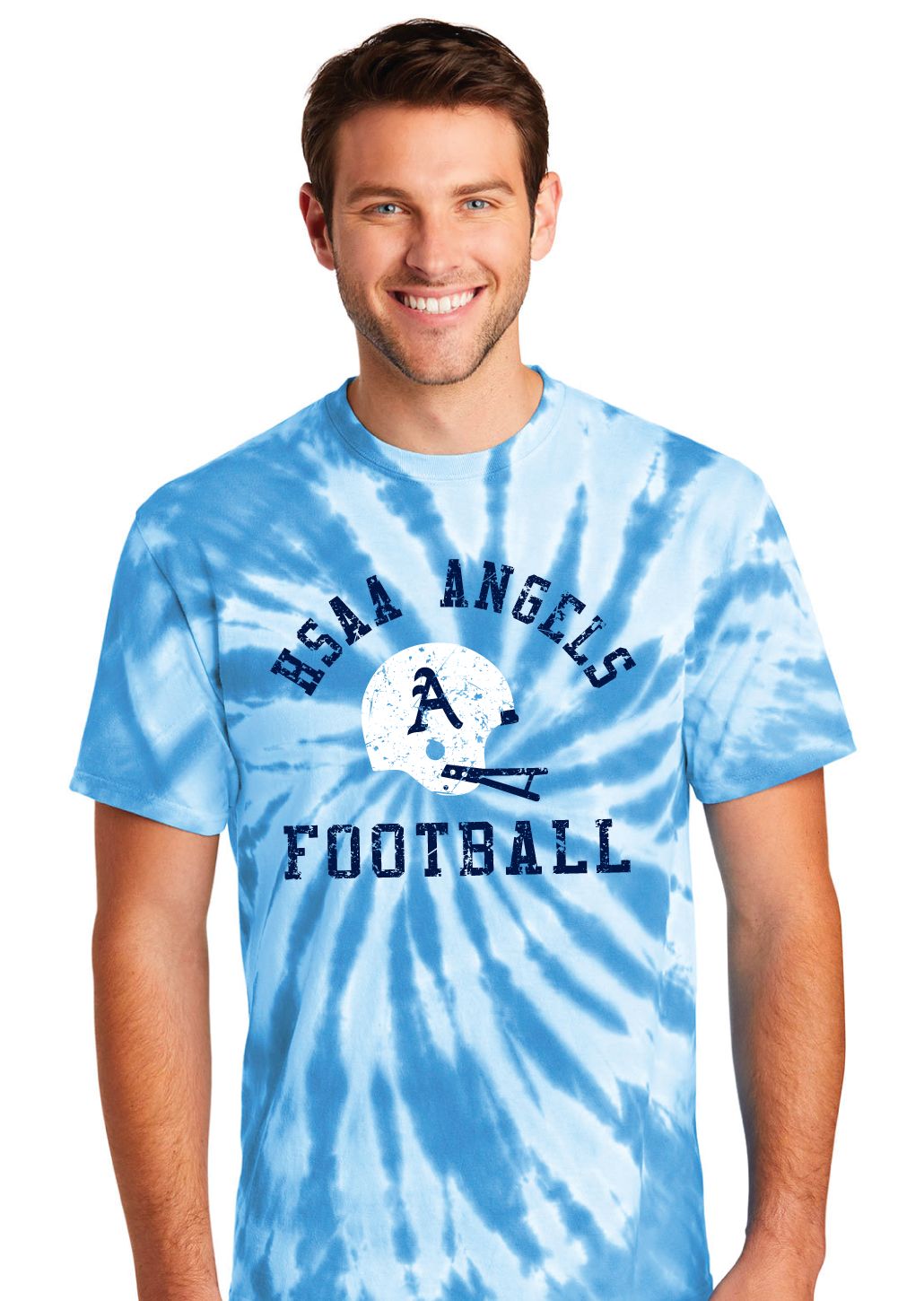 HSAA Football - Old School - Tie Dye Short Sleeve
