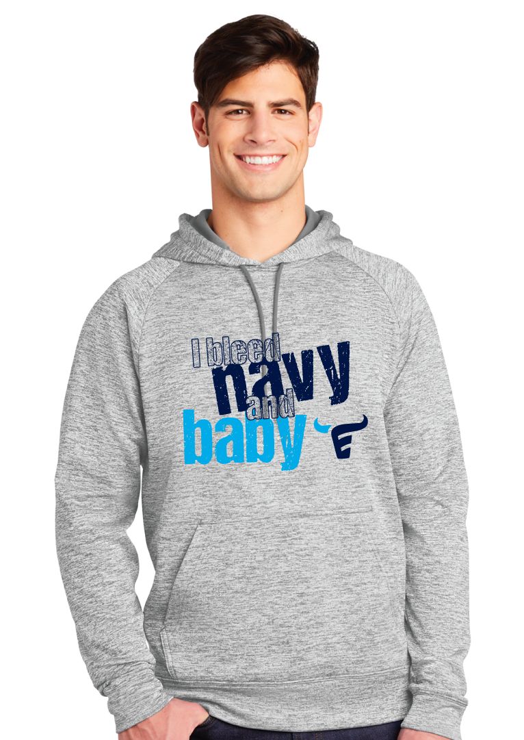 Emerson Softball - I Bleed - Electric Dri-Fit Hoodie