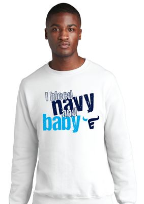 Emerson Softball - I Bleed - Crew Sweatshirt