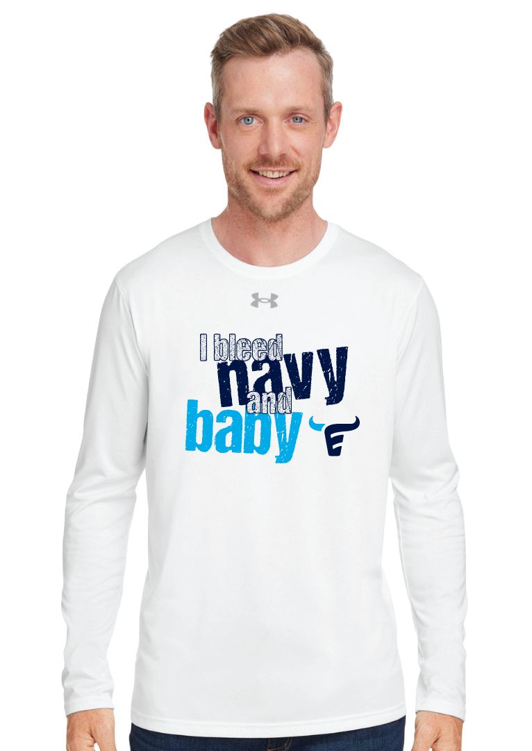 Emerson Softball - I Bleed - Under Armour Men&#39;s Team Tech Long Sleeve