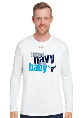 Emerson Softball - I Bleed - Under Armour Men&#39;s Team Tech Long Sleeve