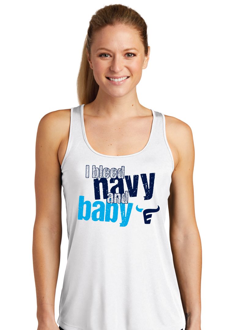Emerson Softball - I Bleed - Dri-Fit Racerback Tank