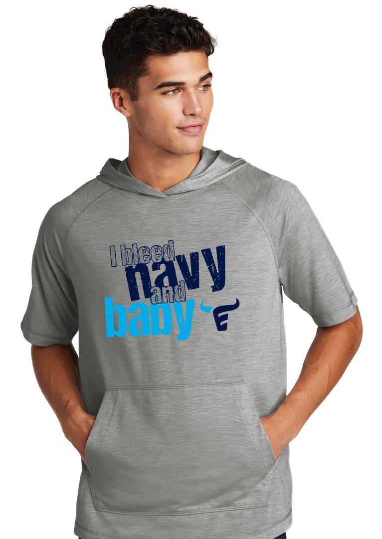 Emerson Softball - I Bleed - Short Sleeve Hoodie