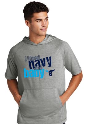 Emerson Softball - I Bleed - Short Sleeve Hoodie