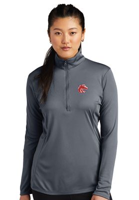 Boyd Girls Basketball - Embroidered Ladies 1/4-Zip Pullover