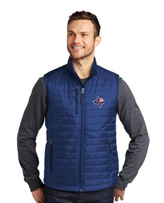 Allen Girls Soccer - Mens Packable Puffy Vest