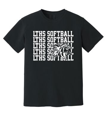 Lebanon Trail Softball - Repeat - Comfort Color Short Sleeve