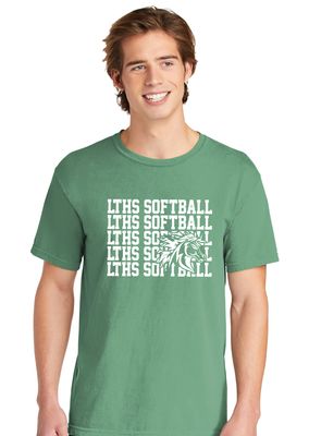 Lebanon Trail Softball - Repeat - Comfort Color Short Sleeve