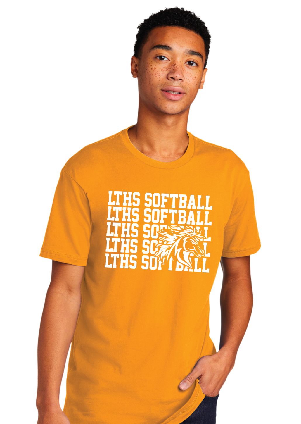 Lebanon Trail Softball - Repeat - Next Level Short Sleeve