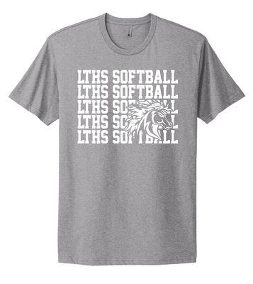 Lebanon Trail Softball - Repeat - Next Level Short Sleeve