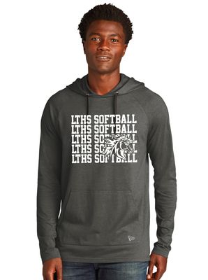 Lebanon Trail Softball - Repeat - Tri Blend Hoodie